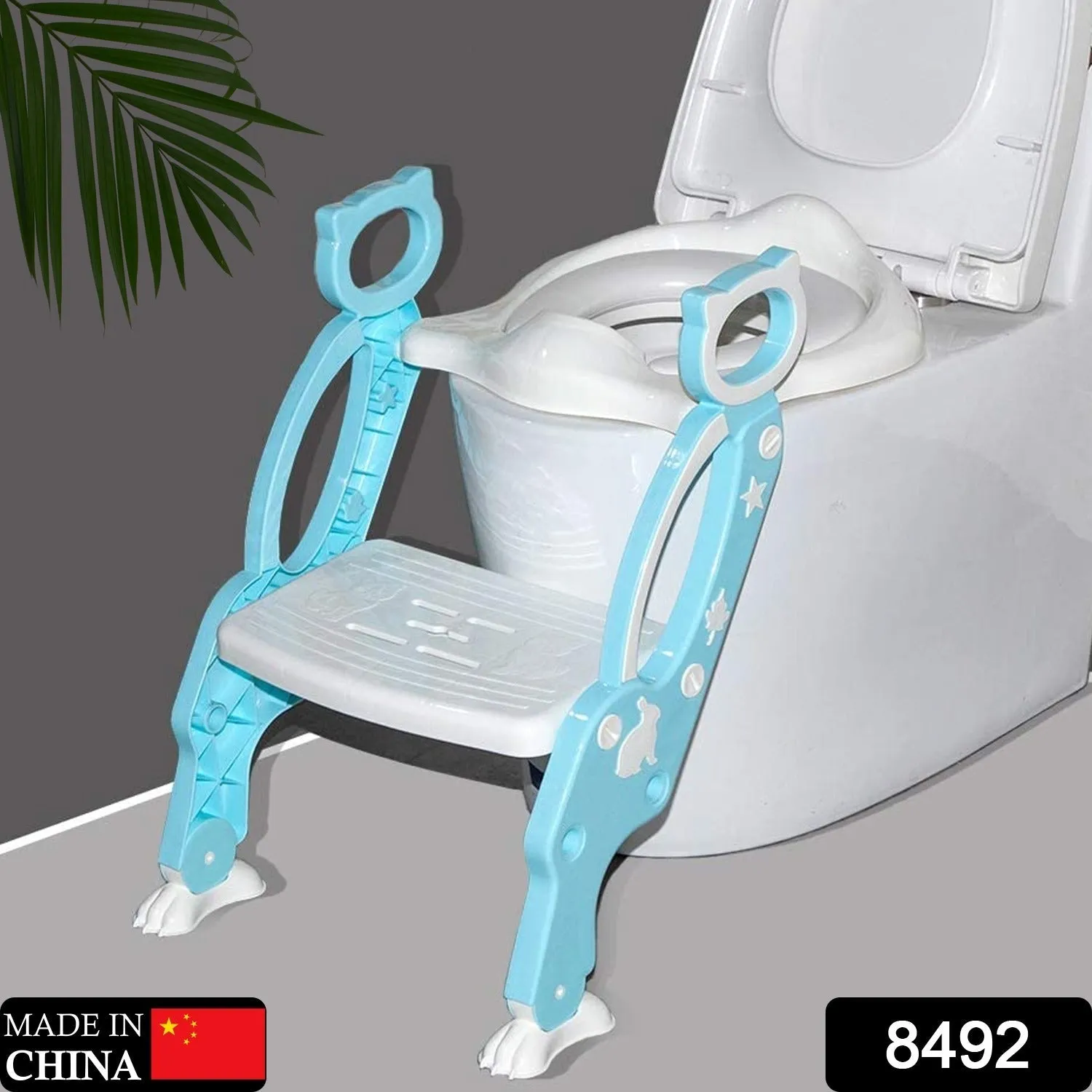 2 In 1 Potty Training Toilet Seat with Step Stool Ladder For Toddlers