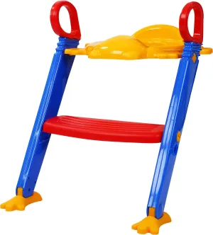 3 in 1 Kids / Toddler Potty Toilet Seat with Step Stool Ladder (Multicolour)