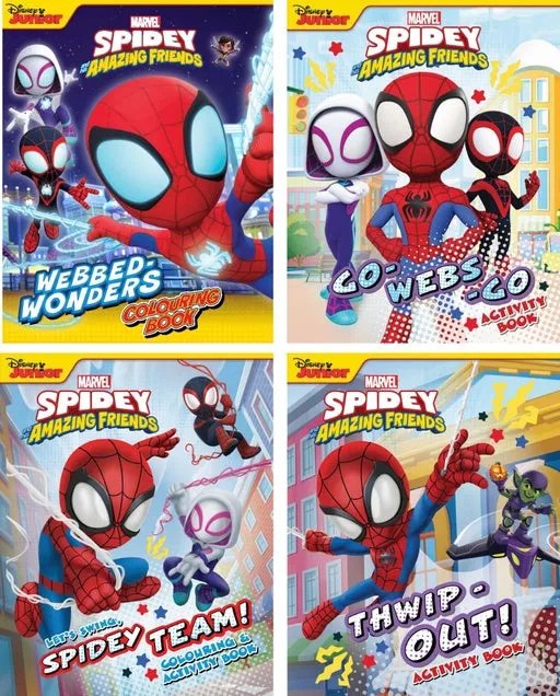 Activity Case, Spidey & Friends Glow Webs Glow