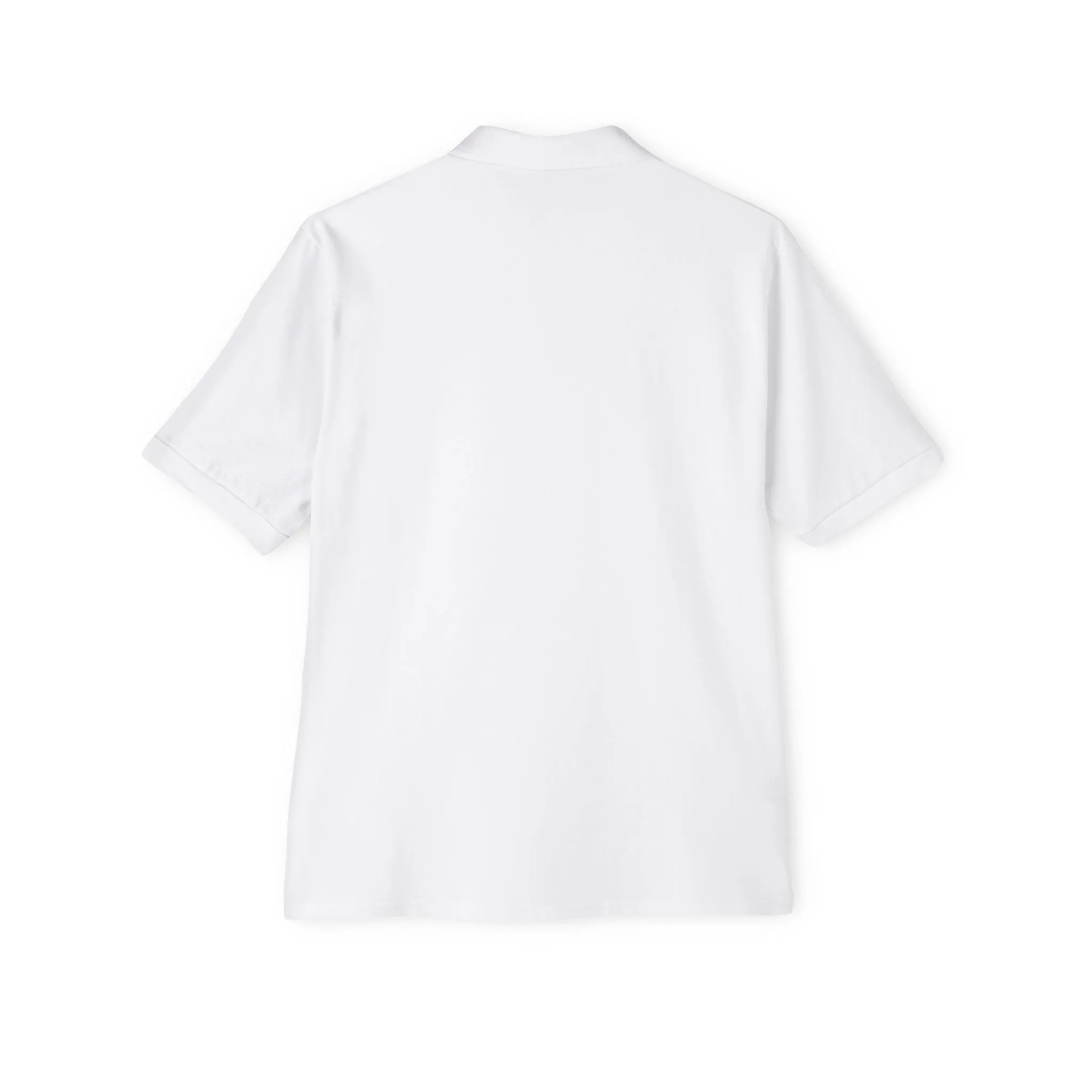 Alaskan Klee Kai Men's Piqu Polo Shirt - Elegance in Comfort