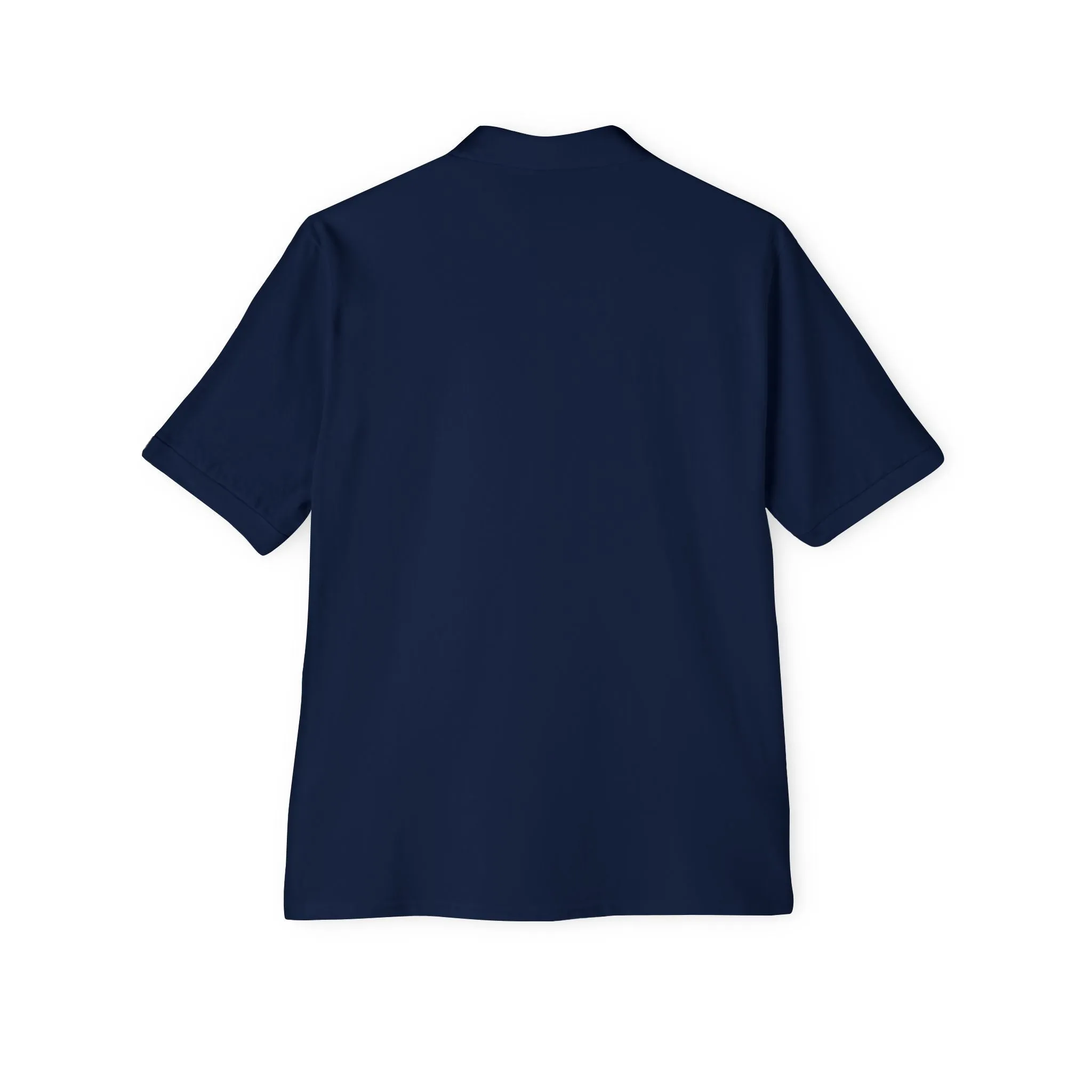 Alaskan Klee Kai Men's Piqu Polo Shirt - Elegance in Comfort