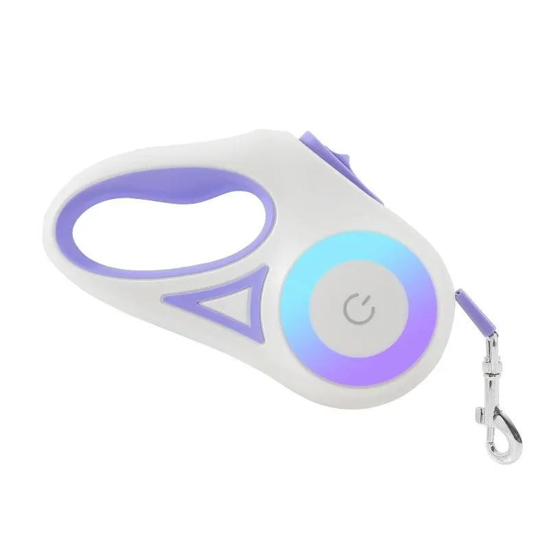 Automatic Retractable Led Dog Leash 3M Green