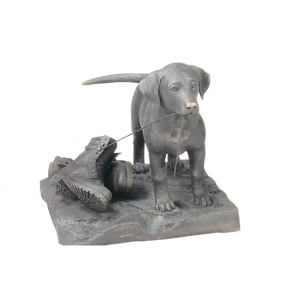 Bailey Puppy Dog Statue