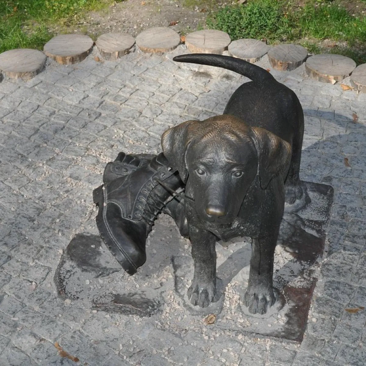 Bailey Puppy Dog Statue