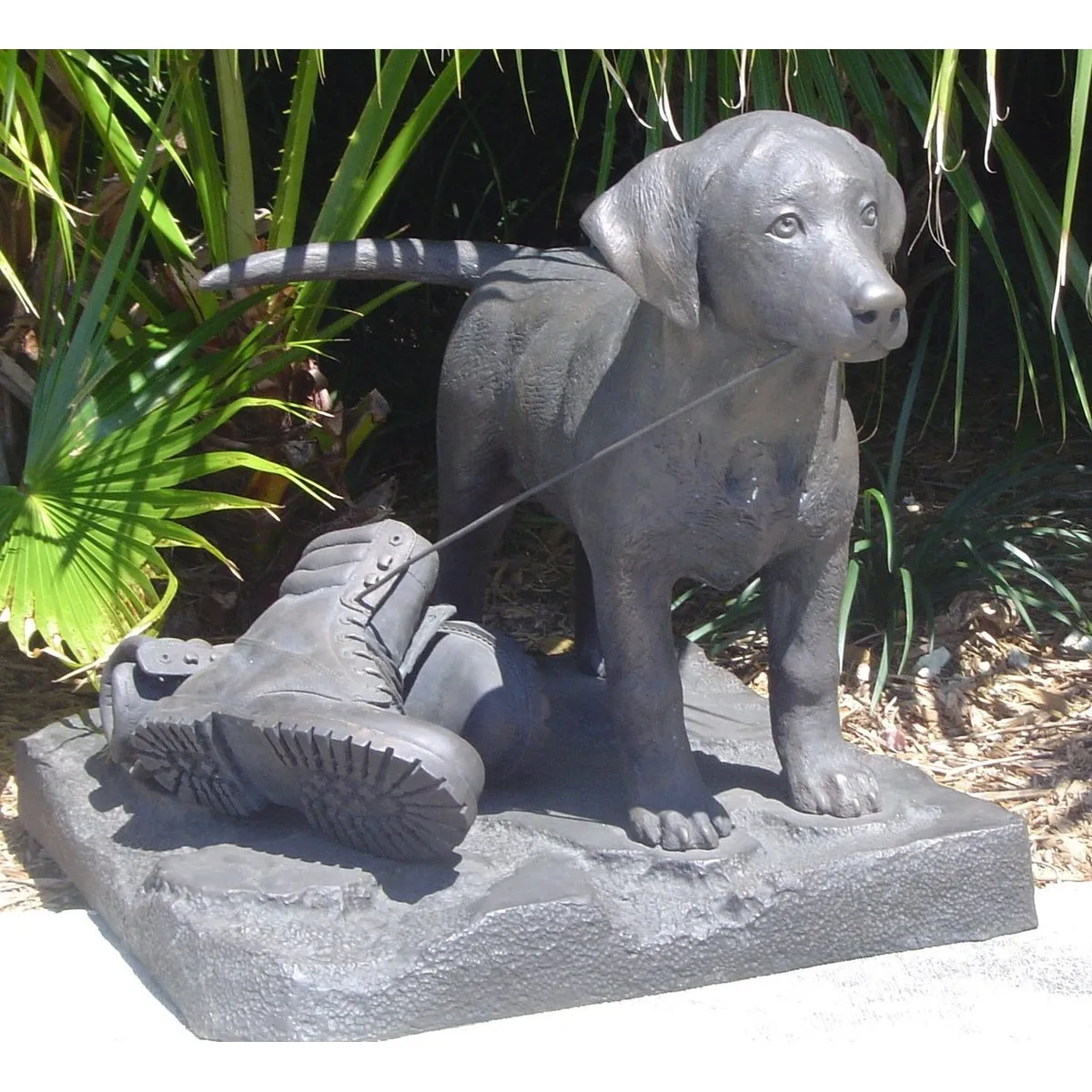 Bailey Puppy Dog Statue