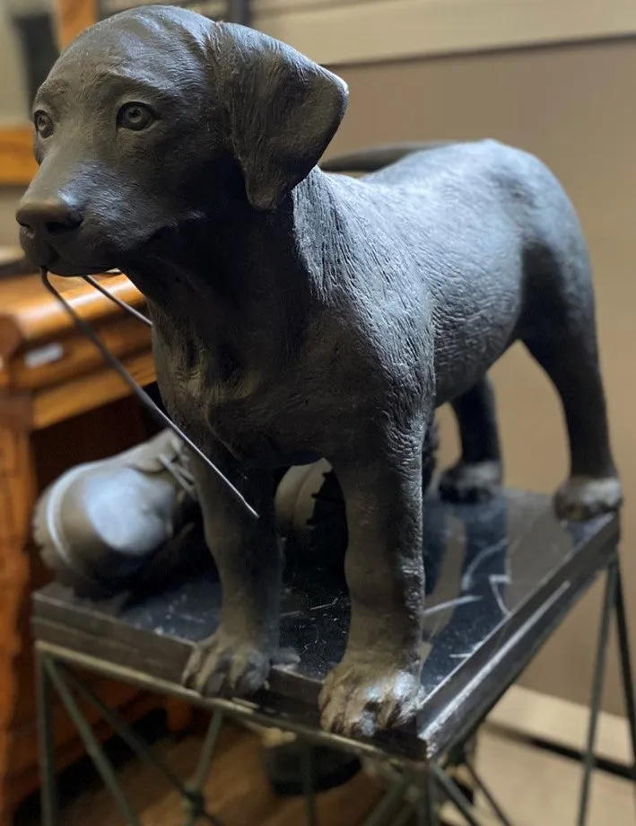 Bailey Puppy Dog Statue
