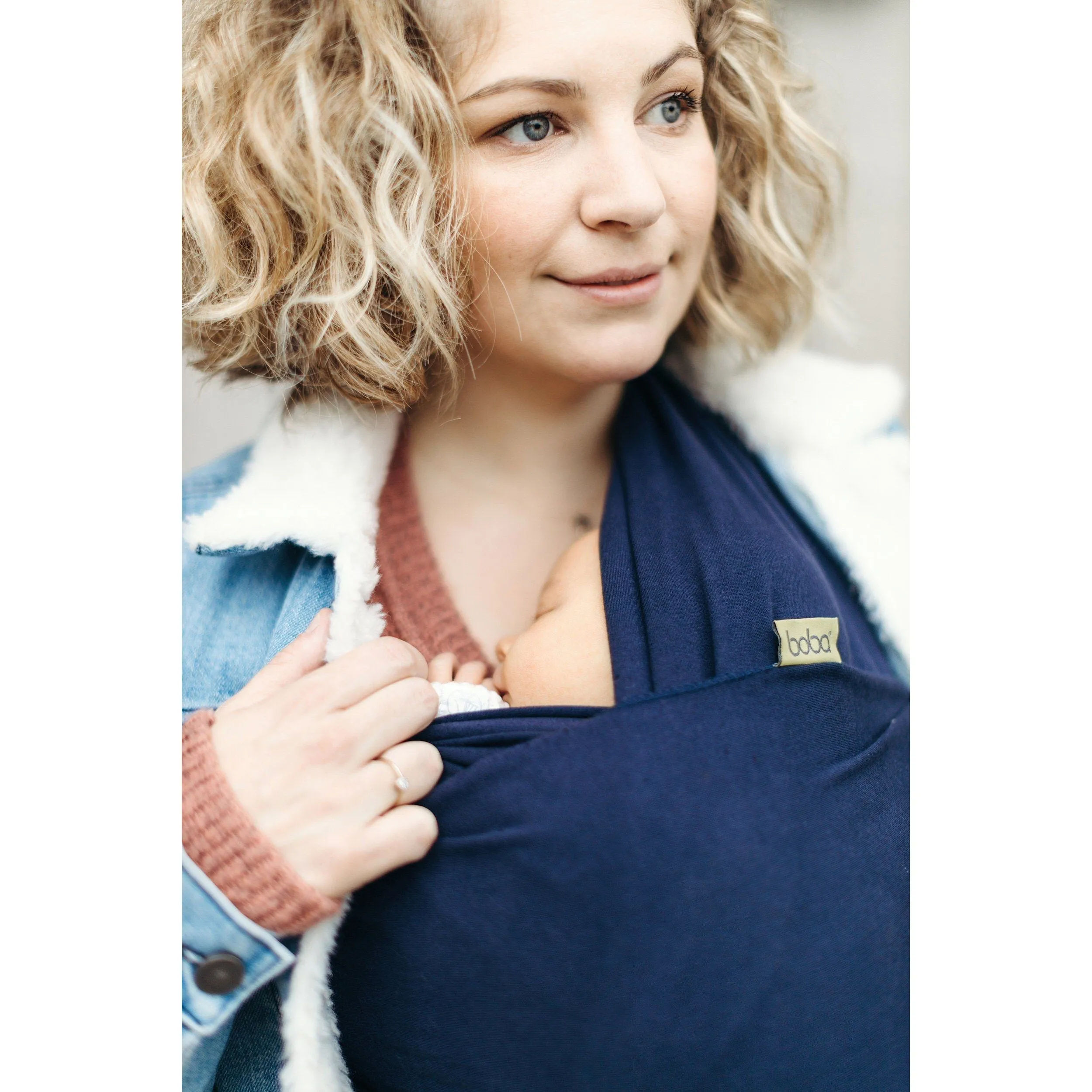 Boba Classic Wrap Navy Blue