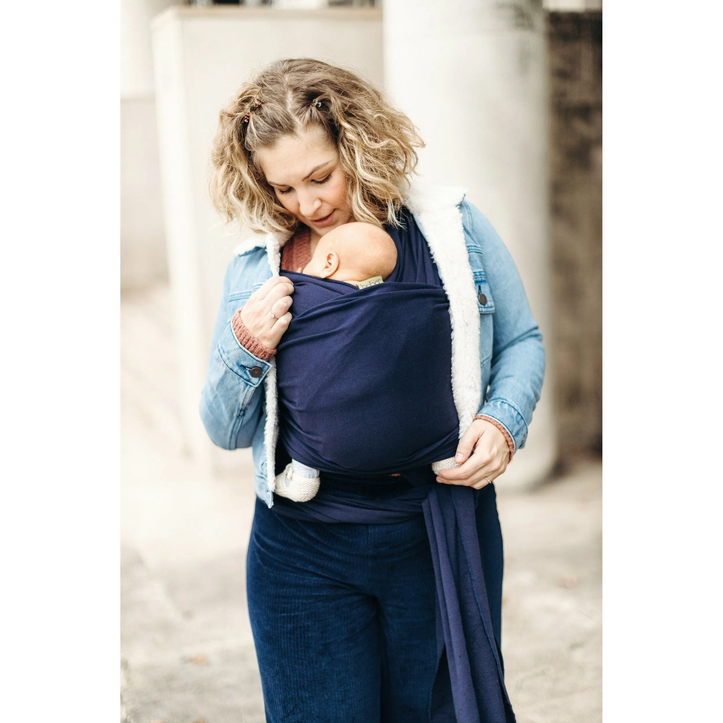 Boba Classic Wrap Navy Blue
