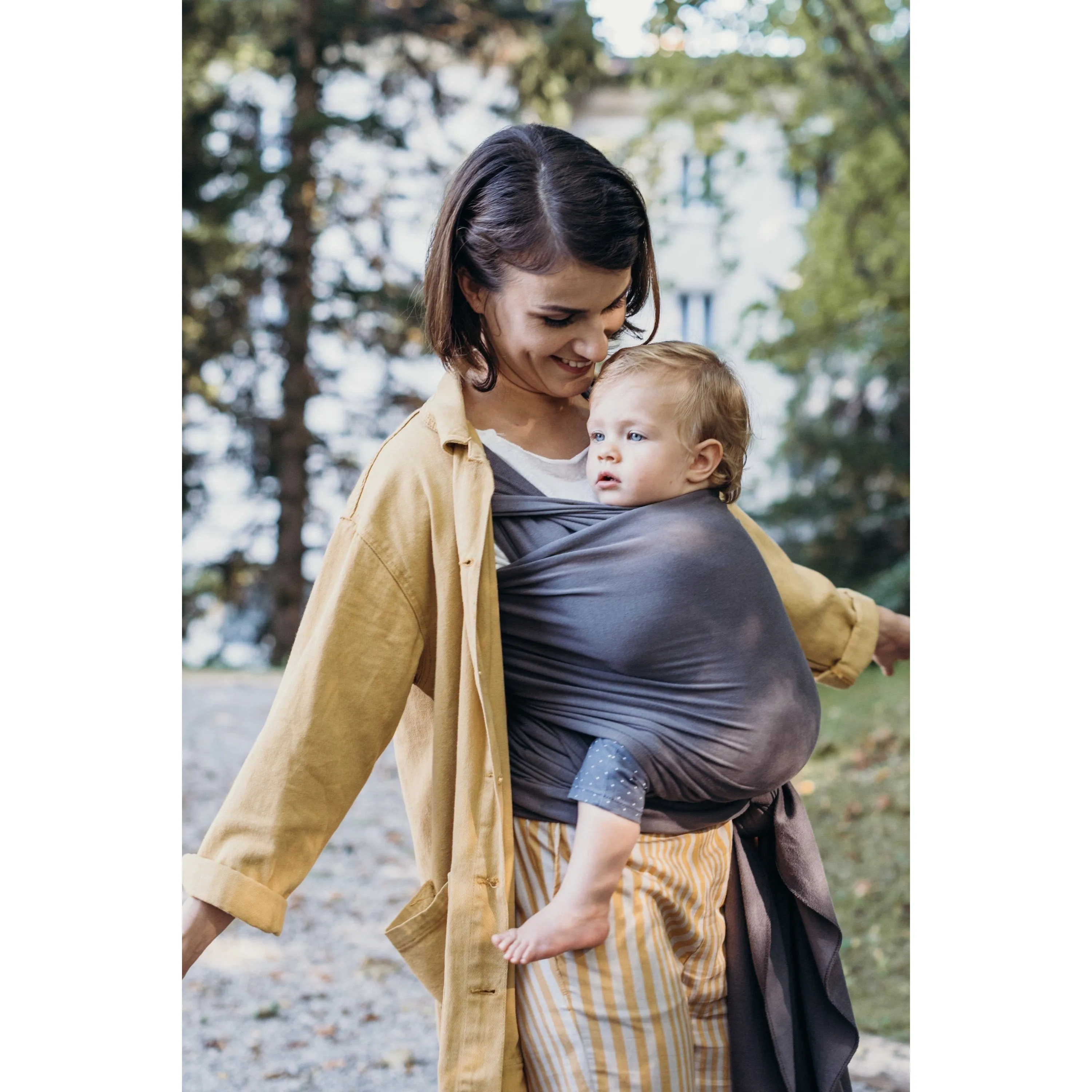 Boba Classic Wrap Organic Dark Gray