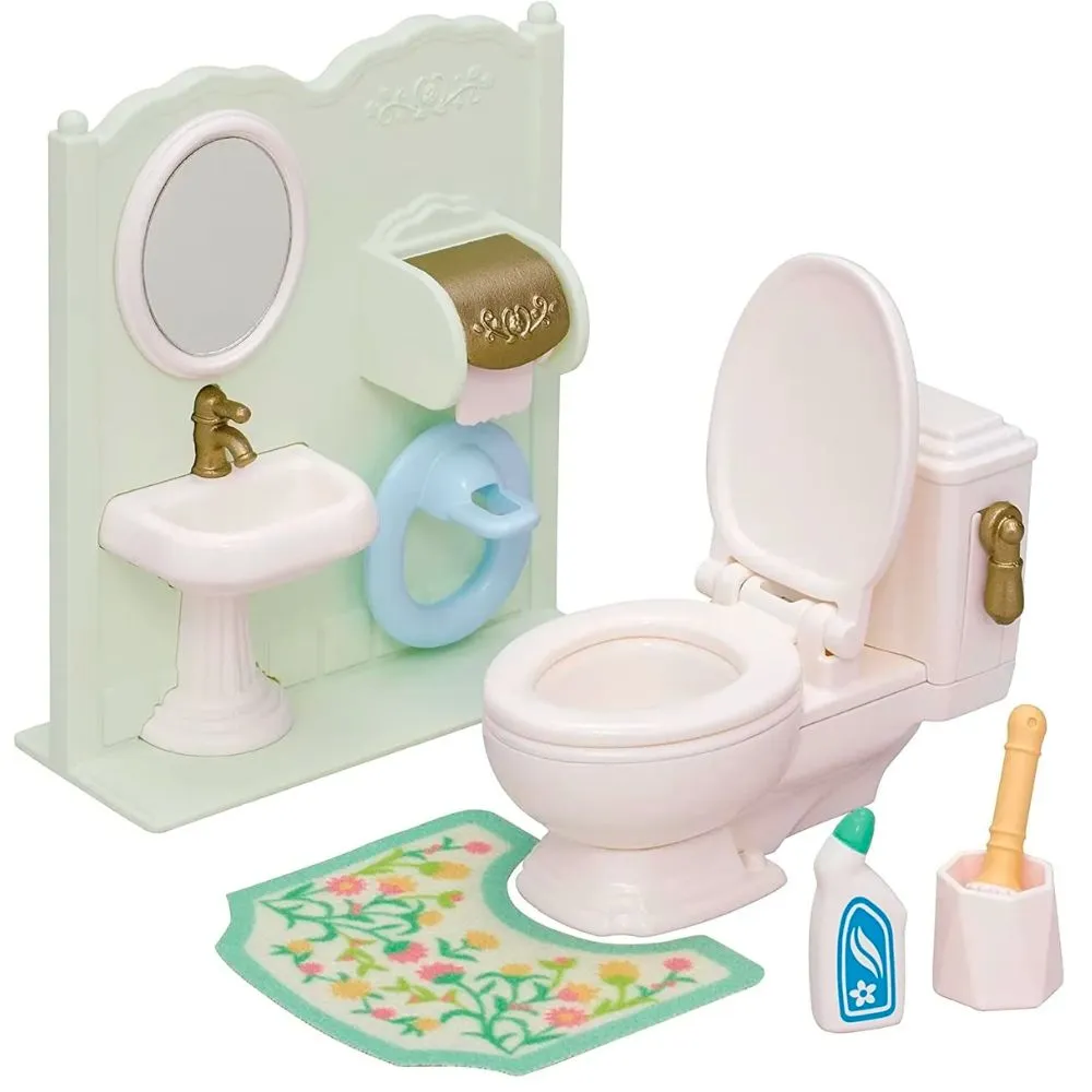 Calico Critters Toilet Set