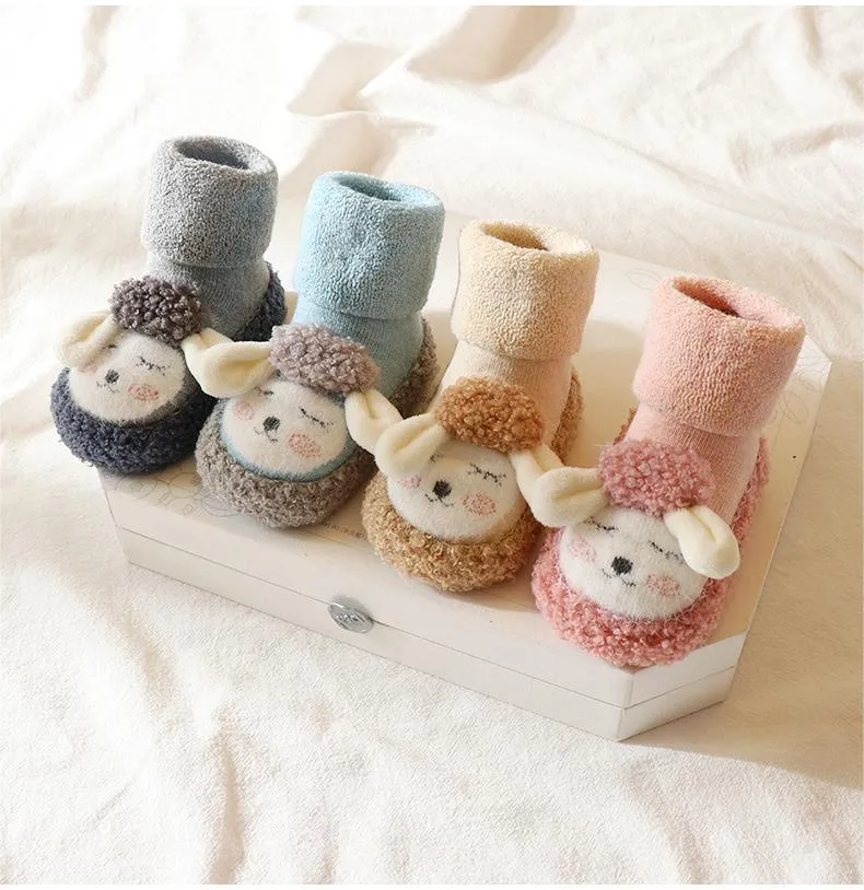 Cartoon Cotton Warm Floor Shoes