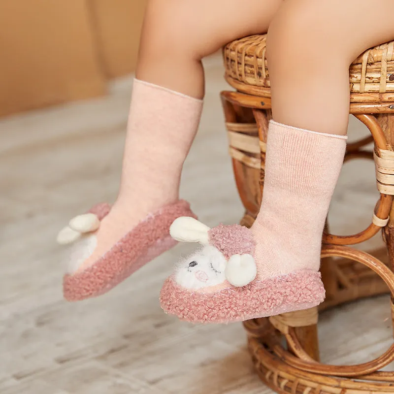 Cartoon Cotton Warm Floor Shoes