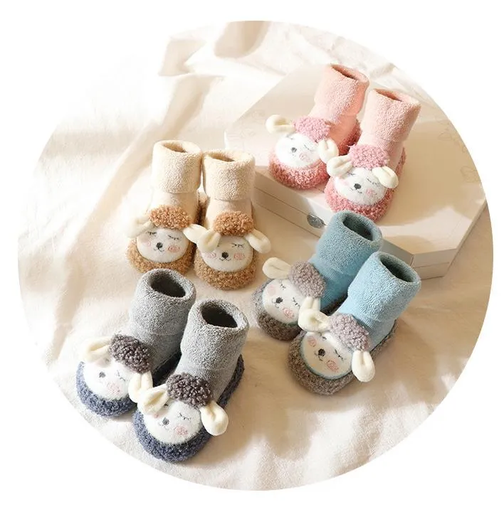 Cartoon Cotton Warm Floor Shoes