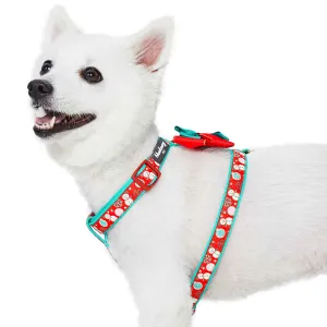 Christmas Snowman Making Dog Harness