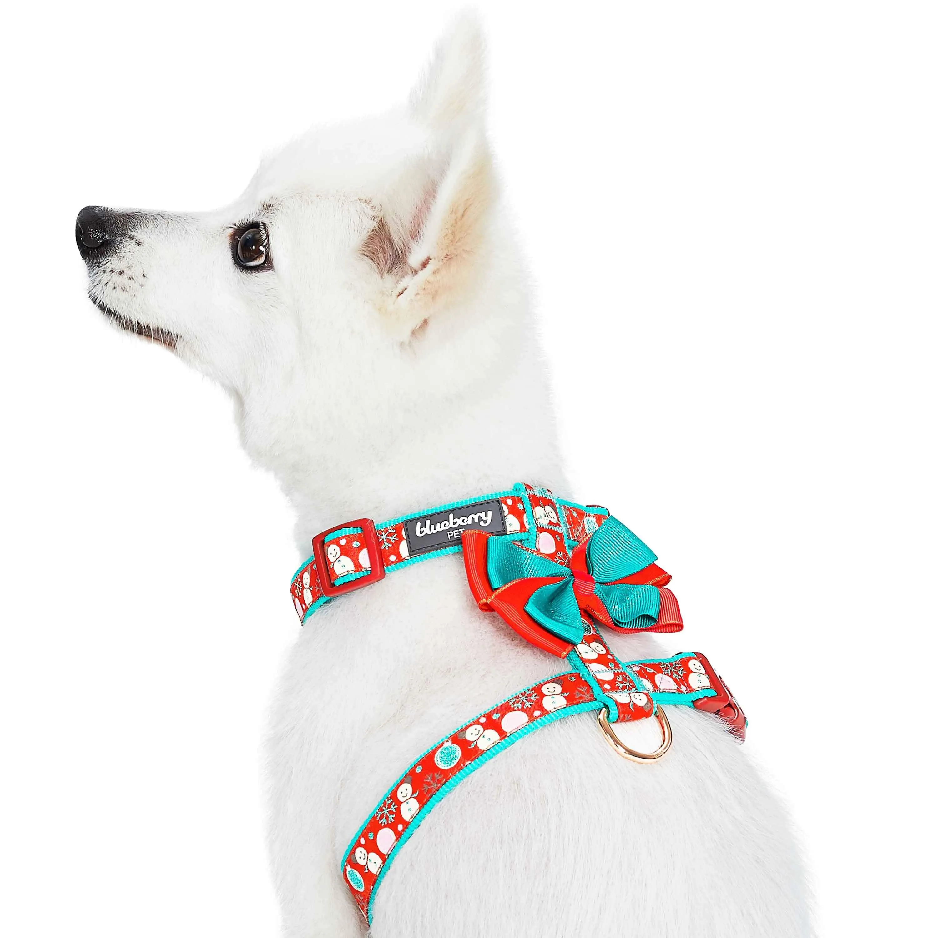 Christmas Snowman Making Dog Harness