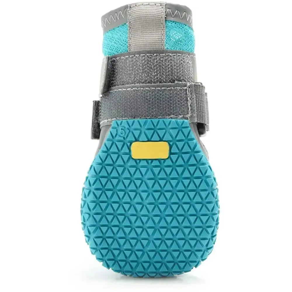 Comfortable Breathable Reflective Adjustable Strap Anti-slip Pet Boots for Medium, Large Dogs