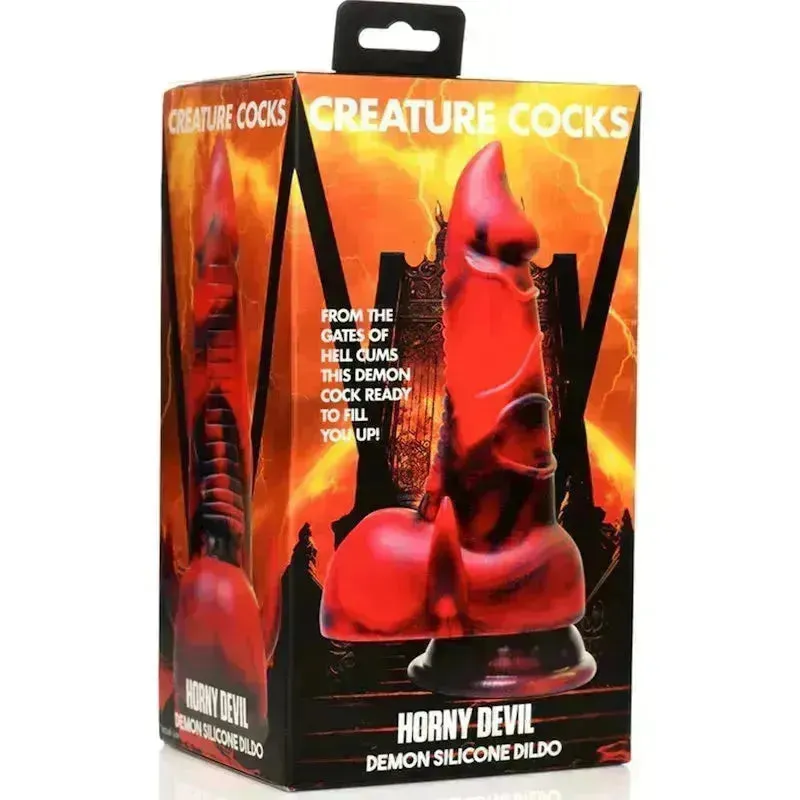 Creature Cocks Horny Devil Demon Silicone Dildo