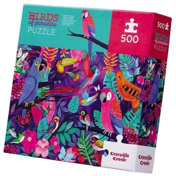 Family Puzzle 500 Piece - Birds of Paradise