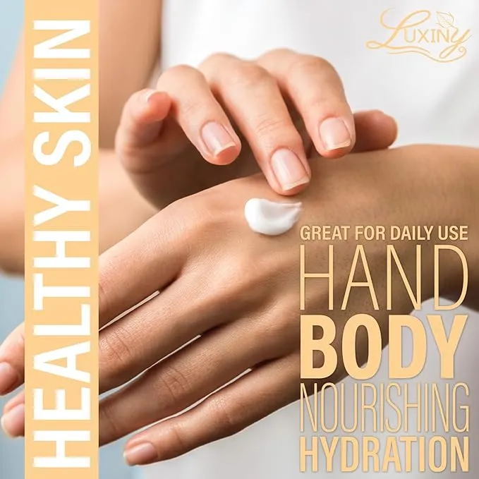 Luxiny Products Eucalyptus Spearmint Essential Oil Silky Hand & Body Lotion 8 Oz