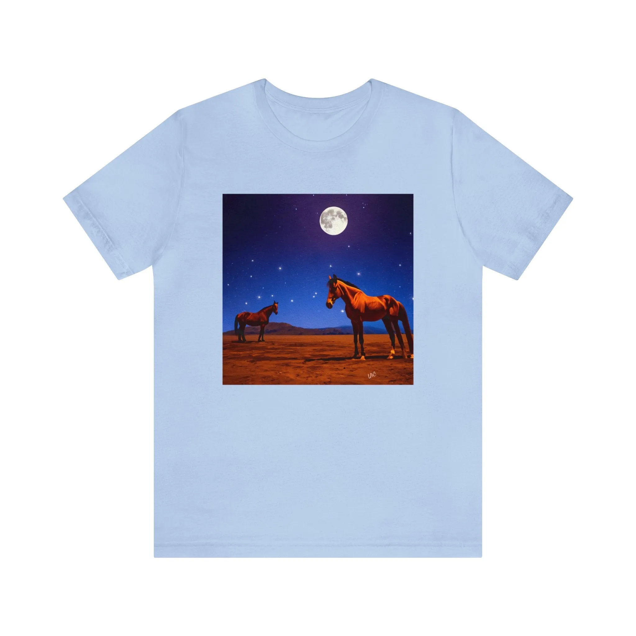 Moonlight Horses -  Classic Jersey Short Sleeve Tee