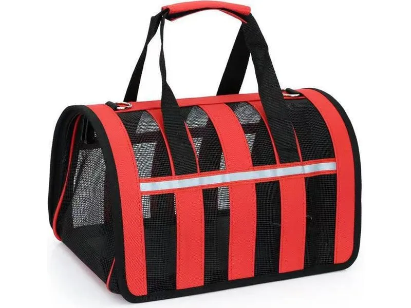 Pet Carrier Oxford cloth   glue net 48X27X25cm