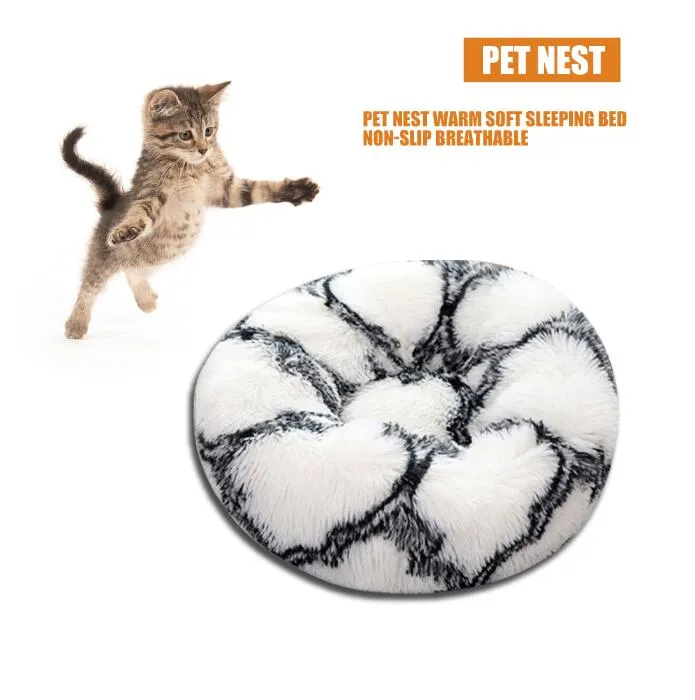Pet Nest Warm Soft Plush Sleeping Bed Breathable Dog Cat  Bed