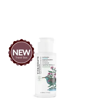 Saponaria No-Tears Wash & Shampoo, Travel Size