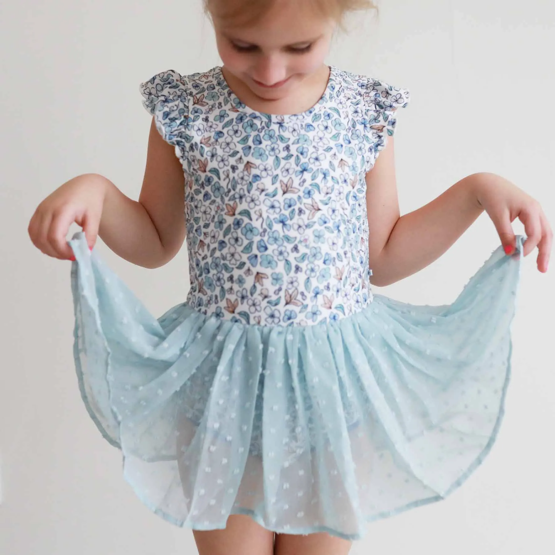 Swiss Dot Leotard | Ballerina Blossoms