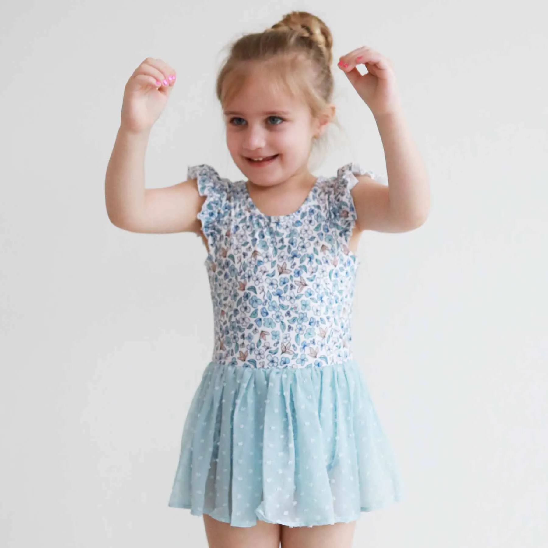 Swiss Dot Leotard | Ballerina Blossoms