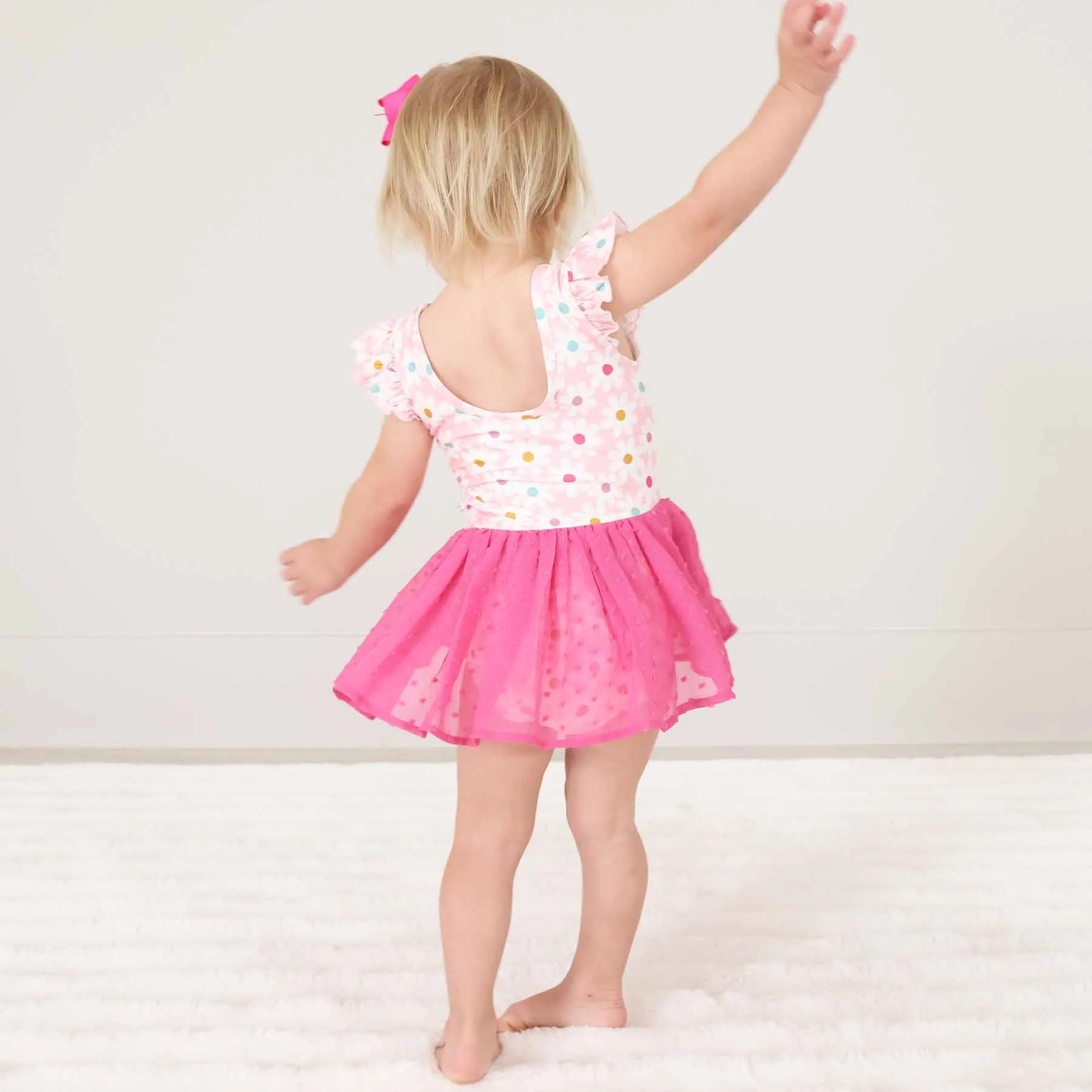 Swiss Dot Leotard | Dancing Daisies
