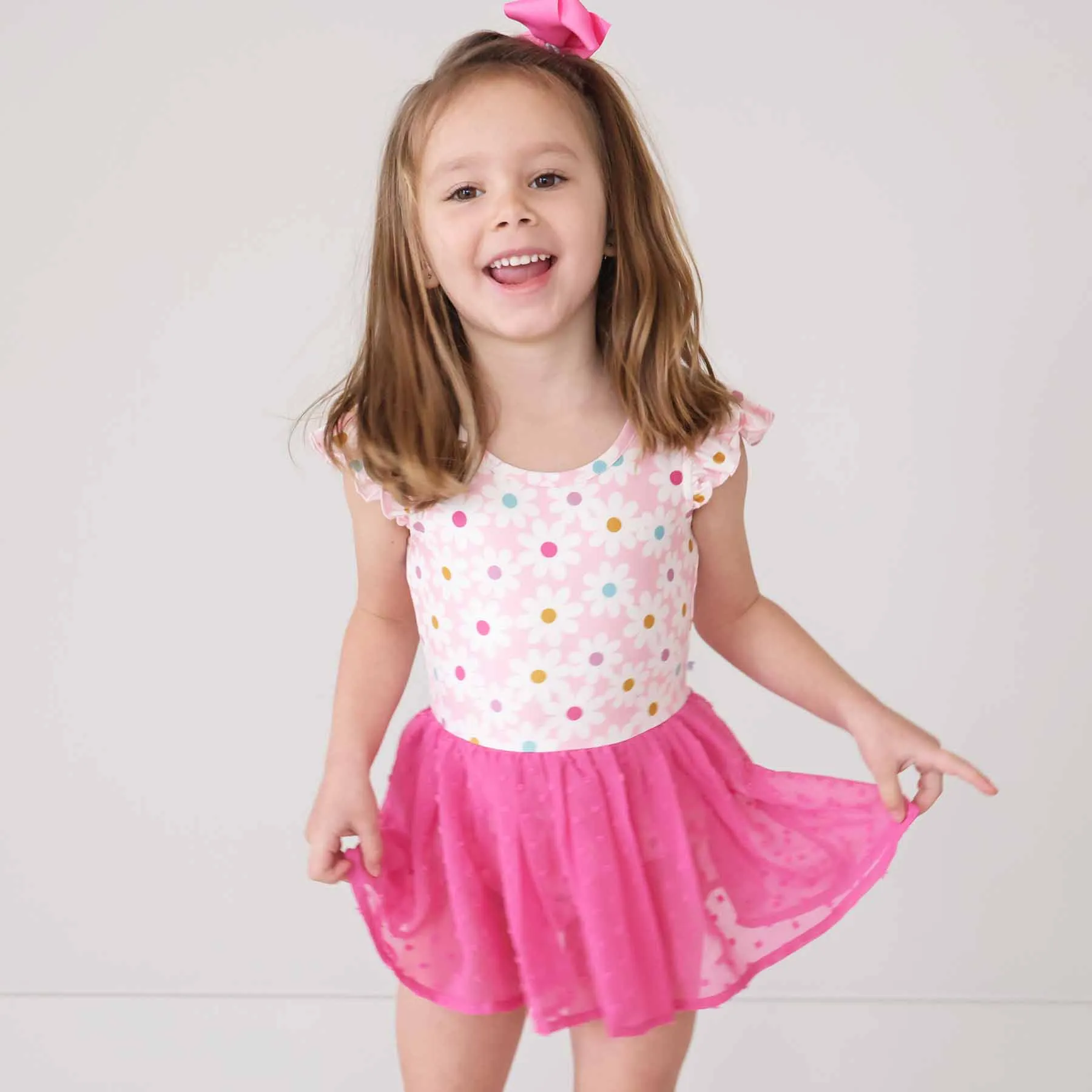 Swiss Dot Leotard | Dancing Daisies